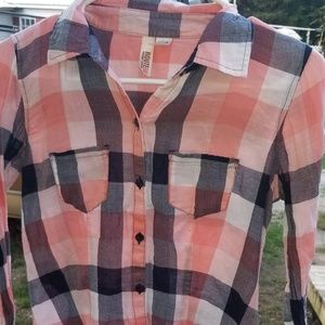 Womens XS Route 66 flannel
